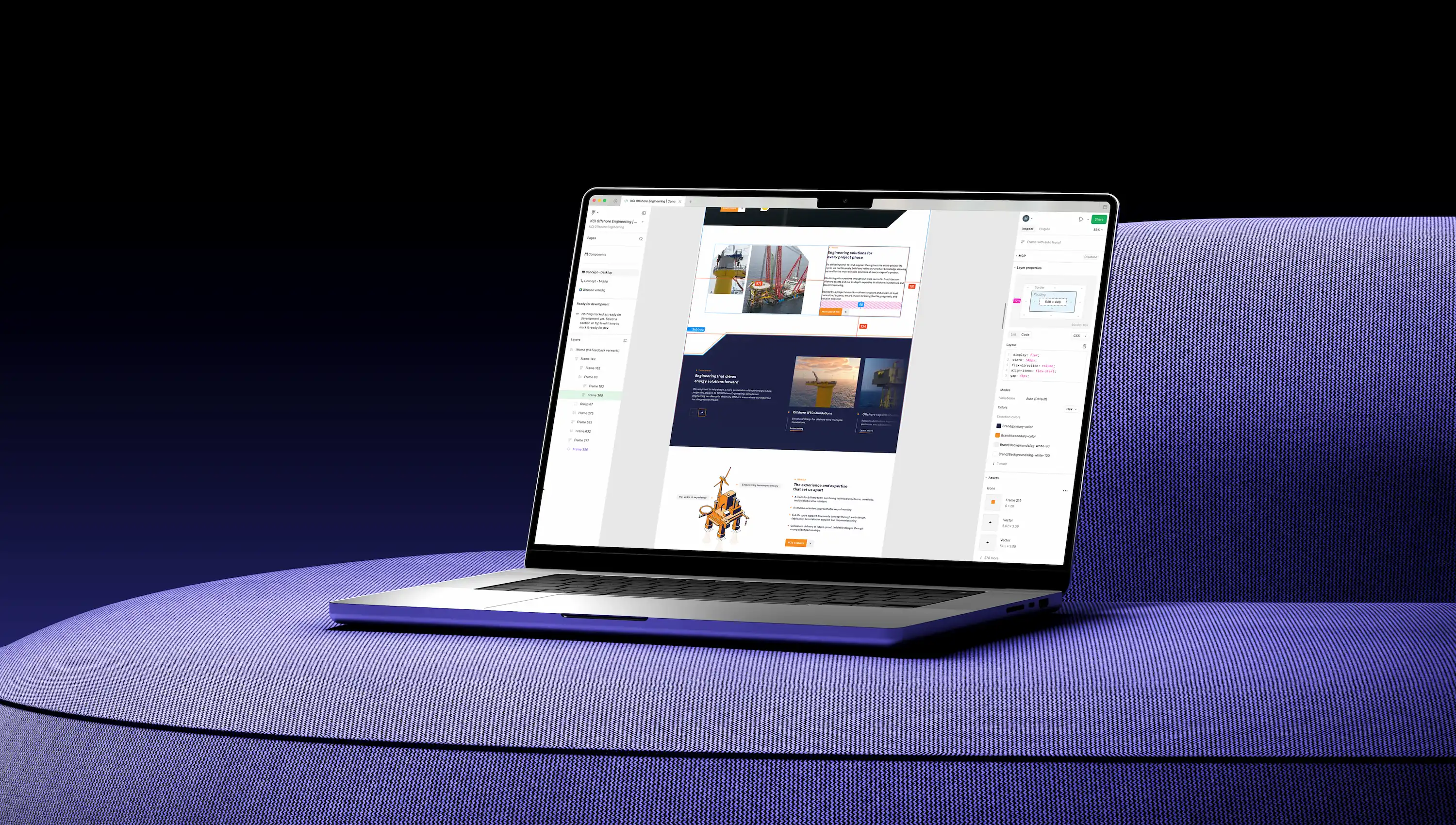 Overdracht in Figma van design naar development