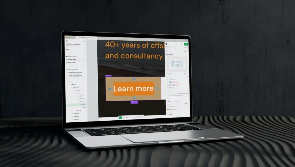Overdracht in Figma van design naar development