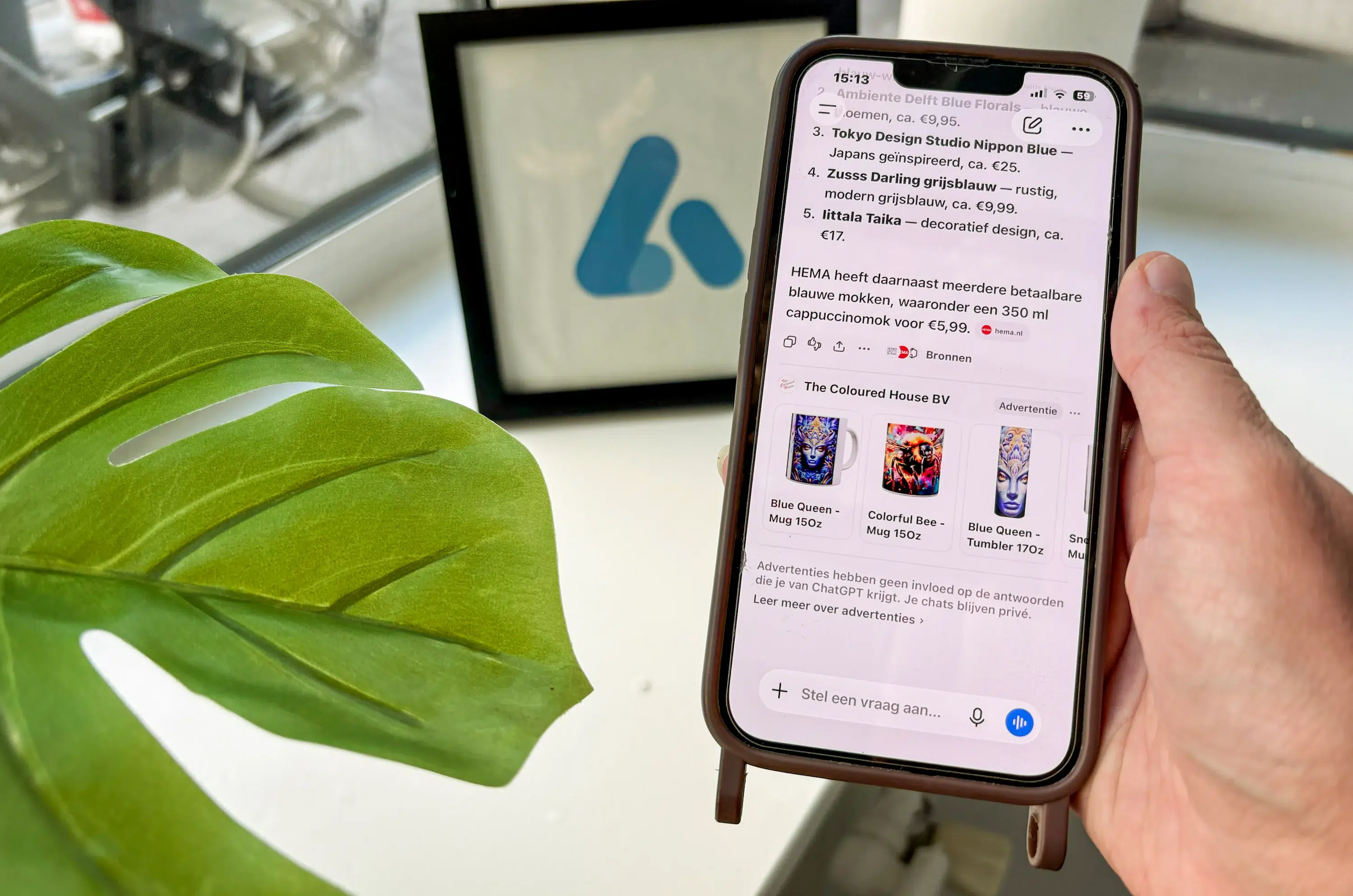 Adverteren in ChatGPT door Webbedrijf